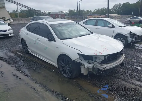 2018 Acura Tlx Tech A-Spec Pkgs from USA, damaged, VIN 19UUB3F67JA006528